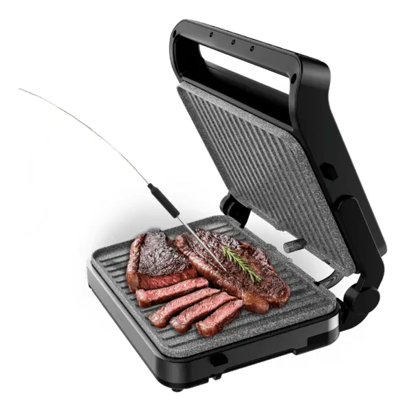 Cecotec Rock'nGrill 2000 Smash PerfectCook Contact Grill Photo 2