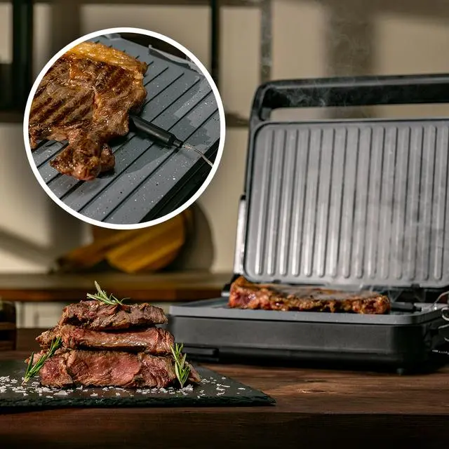 Cecotec Rock'nGrill 2000 Smash PerfectCook Contact Grill Photo 6