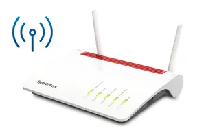 FRITZ!Box 6890 LTE Wireless Router Gigabit Ethernet Dual-band Wi-Fi 5 4G LTE with SIM Card Slot and DSL WAN