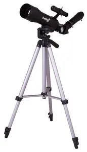 Levenhuk Skyline Travel Sun 50 Refractor 135x Black, Silver