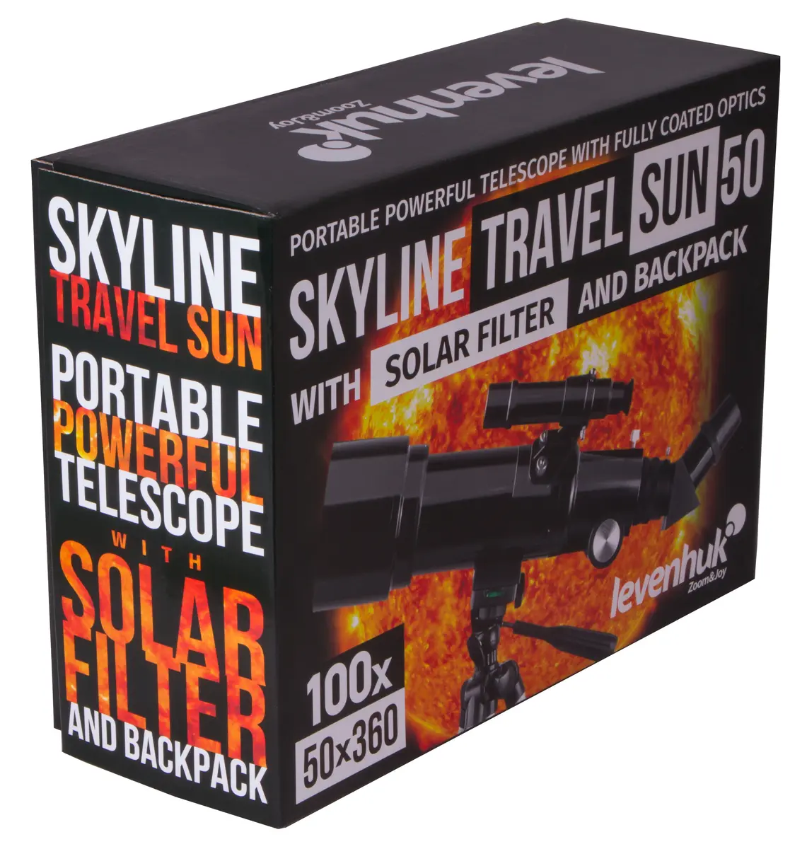 Levenhuk Skyline Travel Sun 50 Refractor Telescope Photo 3