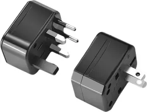 Адаптер для зарядного устройства KAKU Global Connect Conversion Plug KSC-174 черный 3A EU UK US
