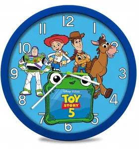 Настенные детские часы KIDS Toy Story Tsf3002 с большим читаемым циферблатом 25см
