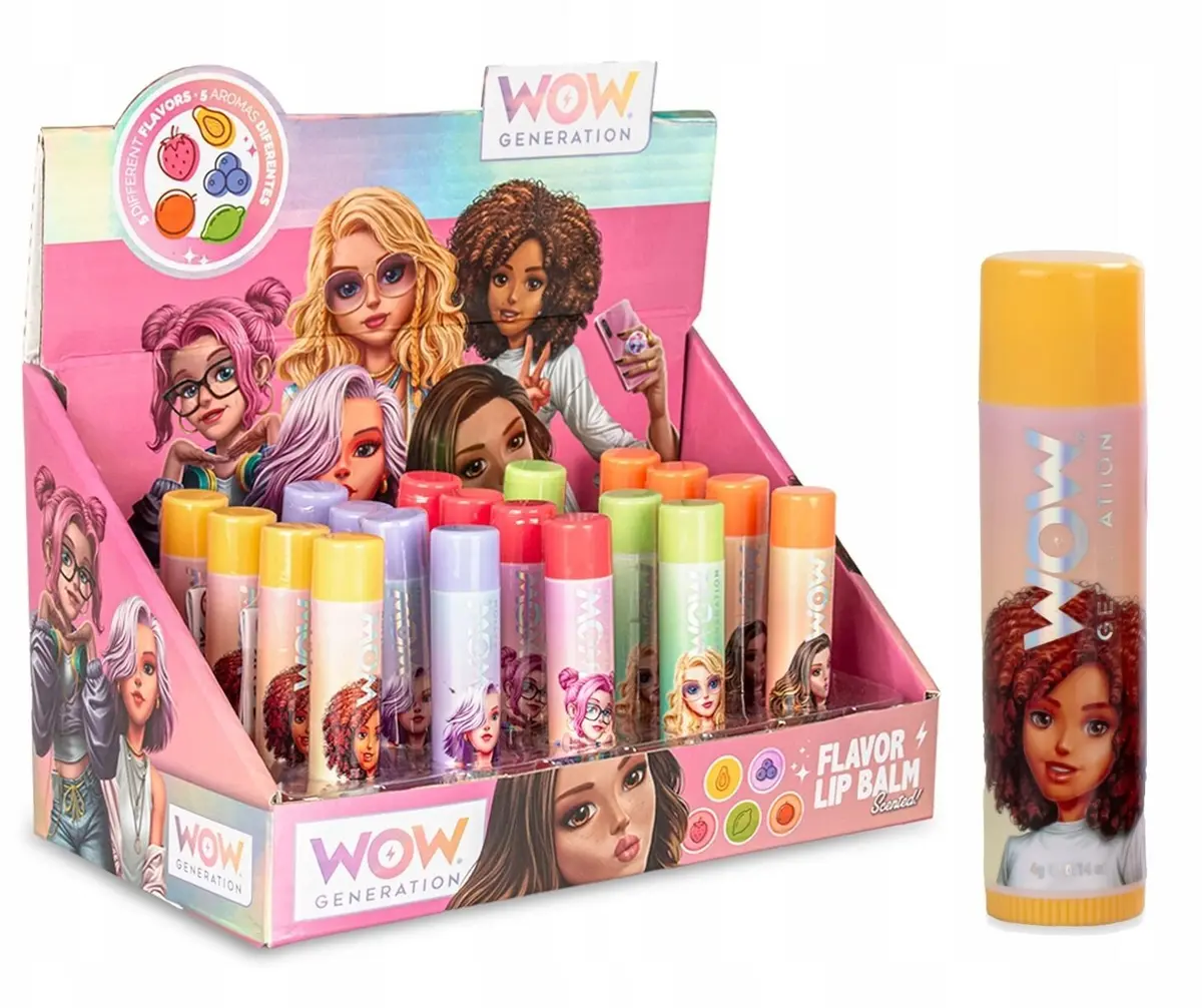KIDS Wow00112 Mitrinoša lūpu krāsa un