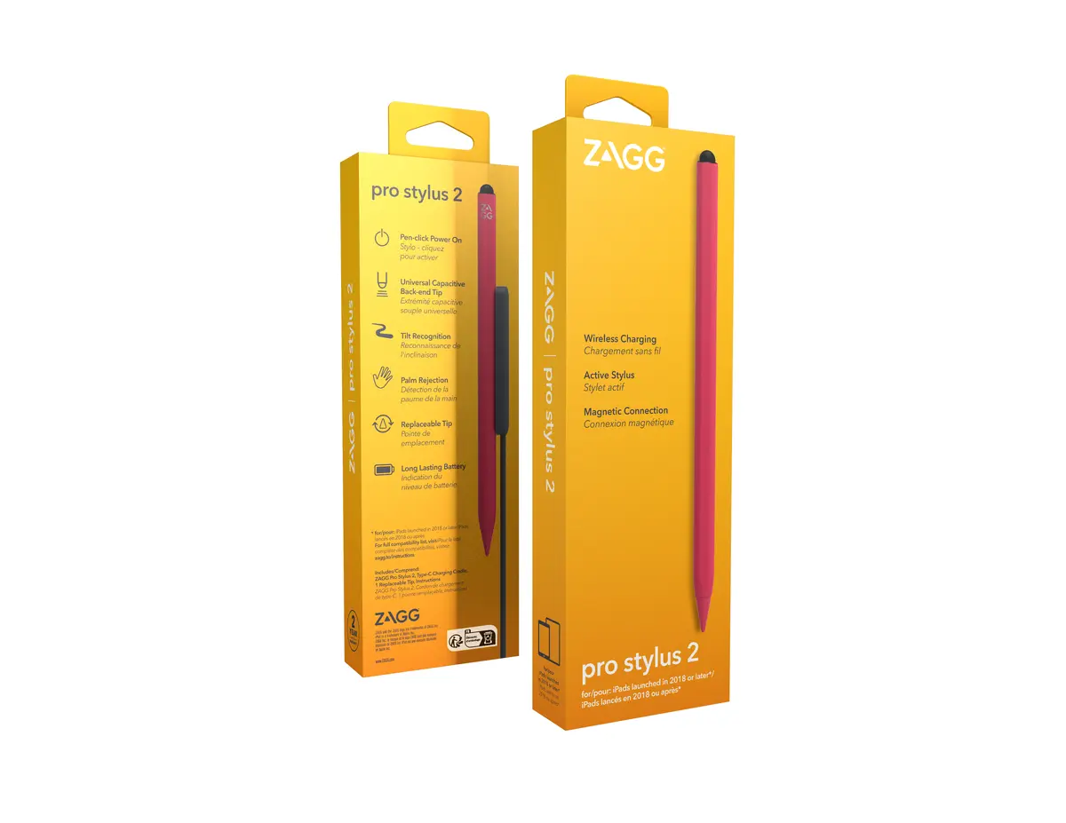 iFrogz ZAGG Pro Stylus 2 Розовый стилус для планшетов Apple Photo 4
