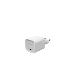 iFrogz mophie Speedport 35 Universāls iekštelpu maiņstrāvas ātrais lādētājs ar 1 USB Type-C pieslēgvietu baltā krāsā
