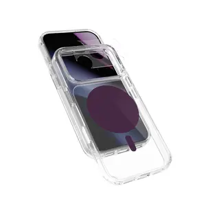 Epico Dot Mag+ Smartphone Case for iPhone 17 Pro and iPhone 18 Pro Purple Magnetic Compatibility