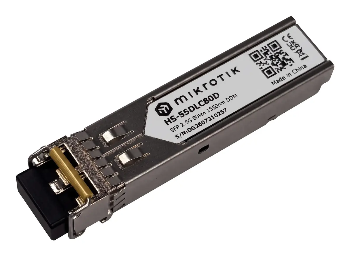 MikroTik HS-55DLC80D, SFP 1.25G/2.5G