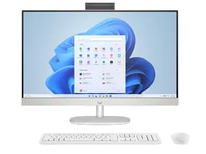 HP 27-cr0232nw Dators All-in-One 27 collas Full HD AMD Ryzen 5 7520U 16 GB RAM 512 GB SSD Windows 11 Home Balts