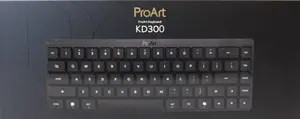 SALE OUT. Asus KD300 KEYBOARD/BK/UI/68/3-MODE | SALE OUT. | Asus ProArt KD300 | Keyboard | Wireless/Wired | US | Bluetooth | Wireless connection | Mechanical Switches | Black | DEMO