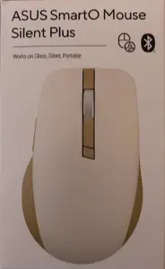 Asus SmartO Mouse MD200 Wireless Mouse with 2.4 GHz and Bluetooth Connectivity 6 Buttons Silent Plus