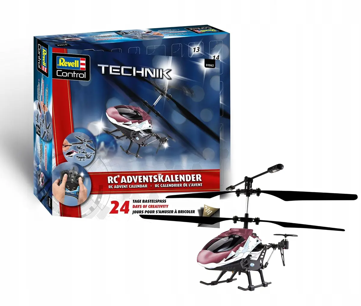 Revell Adventes kalendārs Radio vadāms helikopters