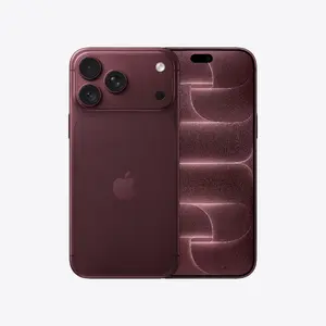 Смартфон Apple iPhone 18 Pro Max 2 ТБ, бордовый, дисплей 6.9 дюймов 2868 x 1320, процессор A20 Pro, тройная камера 48 МП, две SIM-карты, iOS 27
