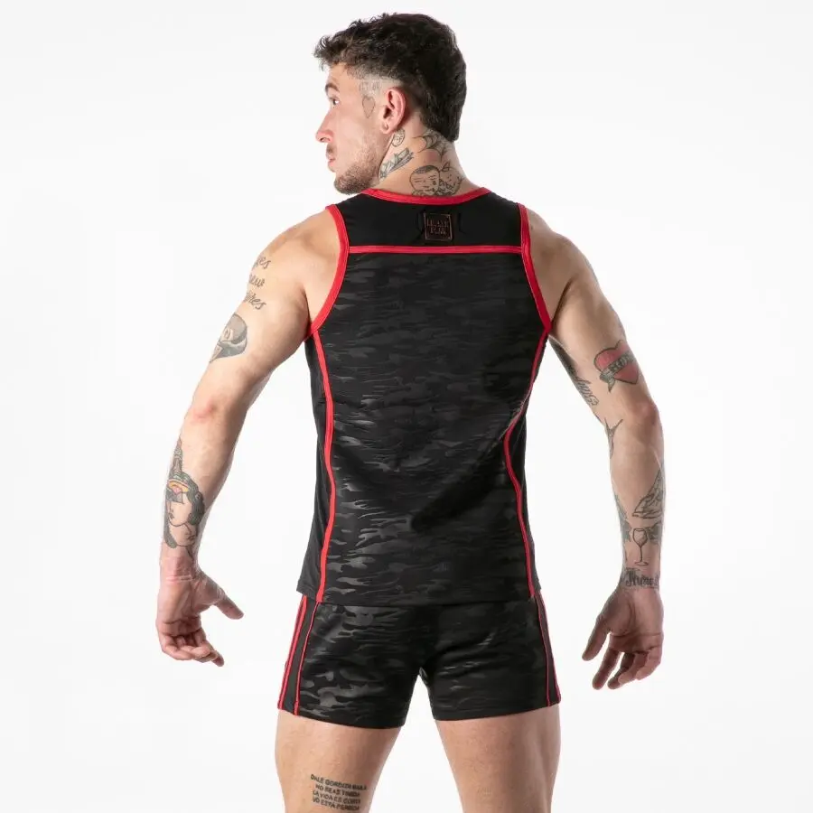 Мужская майка LOCKER GEAR Full Military Access Red XL Photo 3