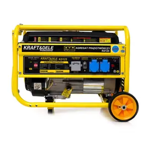 Бензиновый генератор Kraft&Dele KD125 12V 230V 3kW AVR 4-тактный 7 л.с.