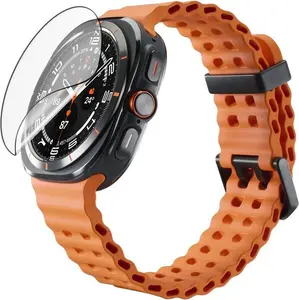 Ekrāna aizsargstikls Hama Reflect Protect Transparent PET Flexiglass priekš Galaxy Watch Ultra