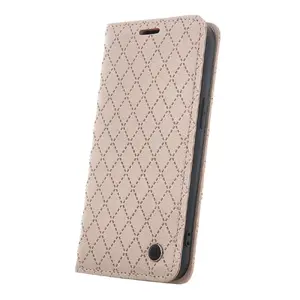 TFO Smart Caro Smartphone Case for Samsung Galaxy S26 Beige Faux Leather with Card Pockets and Stand Function