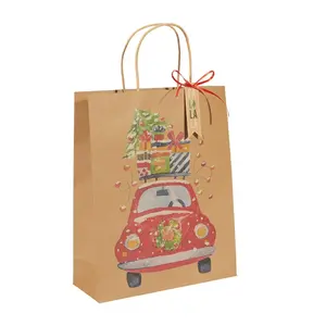 Kraft Gift Bag with Handles