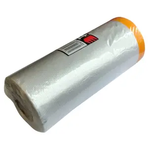 Beast aizsargplēve ar līmlentu 110 cm x 33 m krāsošanas un remontdarbiem