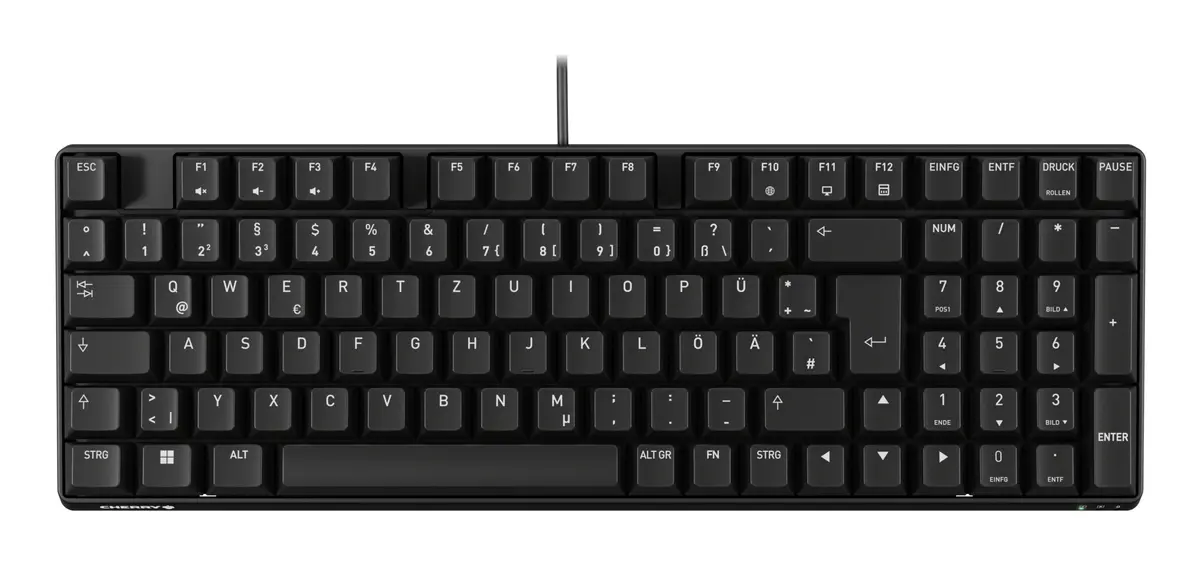 CHERRY K37ID Industriālā USB Tastatūra Vadu
