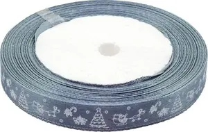 BREWIS Satīna lente Ziemassvētki 12 mm x 22 m 10. krāsa