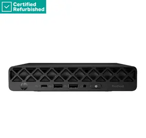 HP RENEW ProDesk 4 G1i Mini Galddatora dators Ultra 7-265T 24GB RAM 1TB SSD Windows 11 Pro ar USB peli