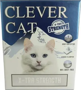 SOLARIX X-Strong Unscented Cat Litter 6 l