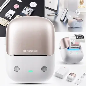 Принтер этикеток TPG/Cognitive B2 PRO золотой с рулоном этикеток 230 шт