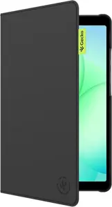 Flip case Gecko Covers V11CL2444C1 black leather and plastic for Samsung Galaxy Tab A11 with stand mode for 6.4-inch screens