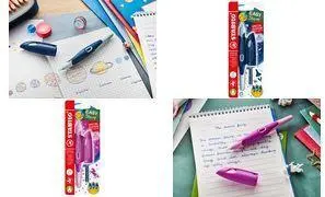 STABILO Tintes pildspalva EASYbirdy 3D DreamWorld L Zila A Spalva Ergonomiska skolas pildspalva Neslīdoša