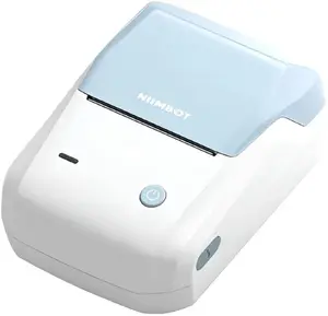Принтер этикеток TPG/Cognitive Niimbot B1 PRO светло-голубой с рулоном на 230 этикеток