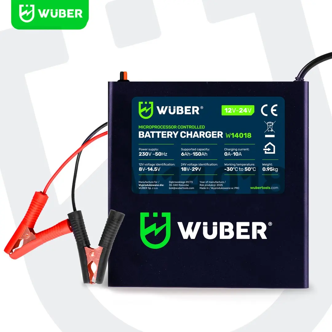 WUBER W14018 akumulatoru lādētājs Photo 11