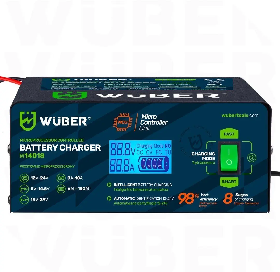 WUBER W14018 akumulatoru lādētājs Photo 15