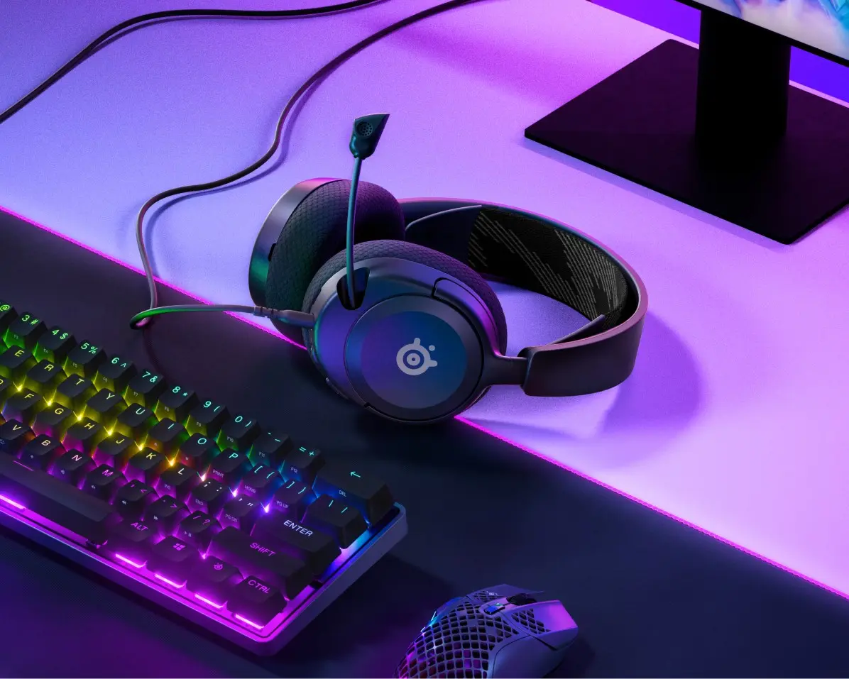 Steelseries Arctis Nova 1 Gaming Headset Refurbished Black Photo 6
