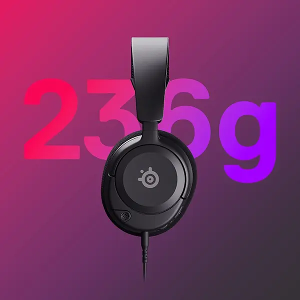 Steelseries Arctis Nova 1 Gaming Headset Refurbished Black Photo 7
