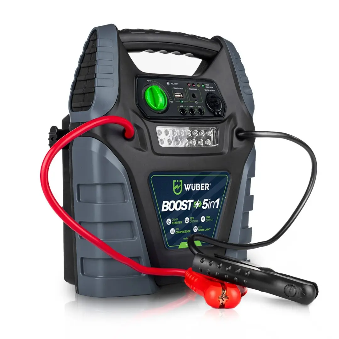 Wuber W14270 5-in-1 Boostera Gaisa Kompresors ar Palaidēju Photo 2