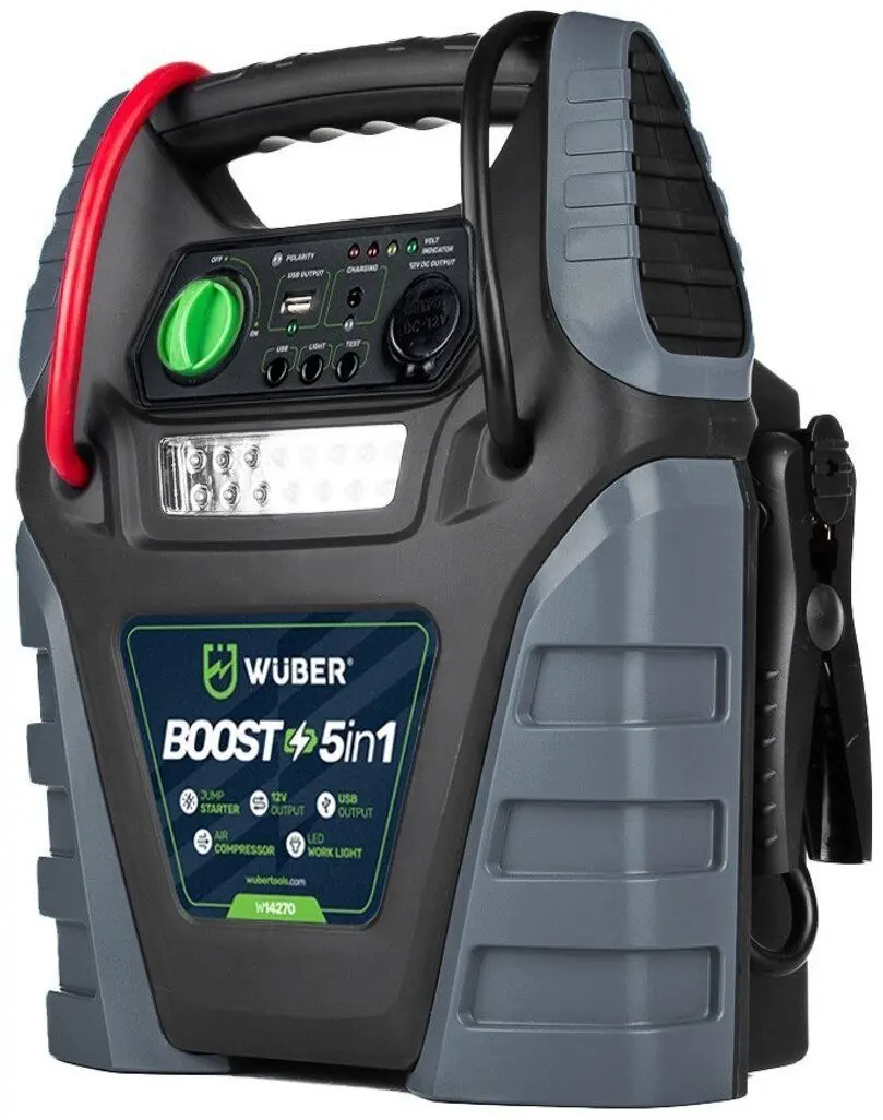 Wuber W14270 5-in-1 Boostera Gaisa Kompresors ar Palaidēju Photo 15