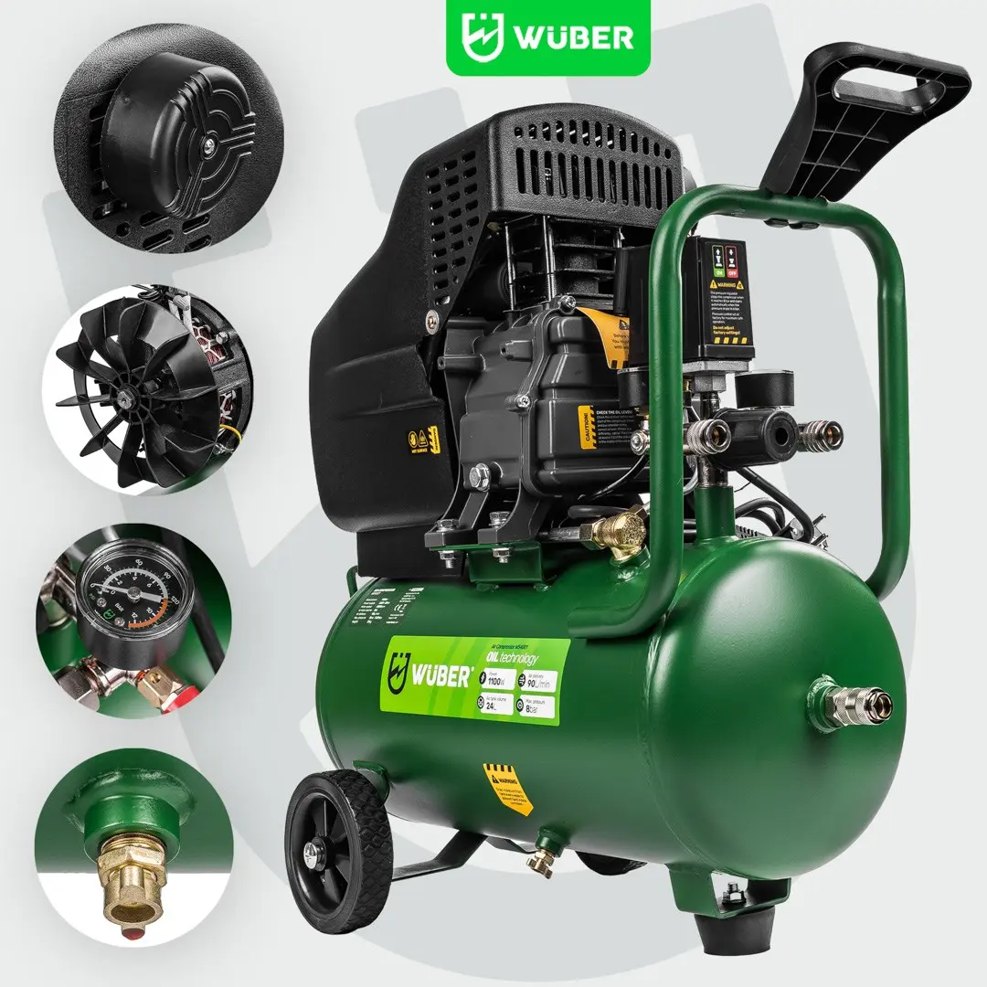 WUBER W54001 24L Eļļas Kompresors Photo 4