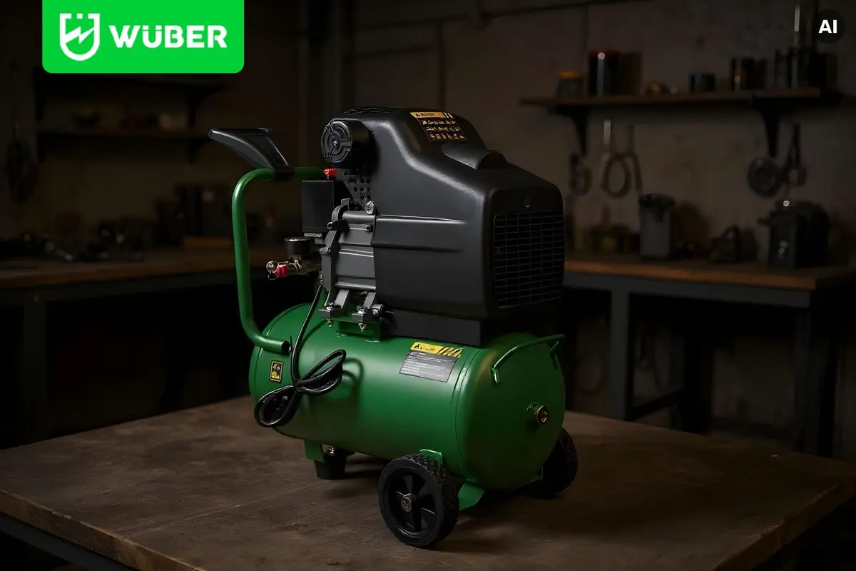 WUBER W54001 24L Eļļas Kompresors Photo 11