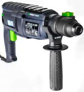 Rotary Hammer WUBER W28920 with 2500W Power and 4J Impact Energy
