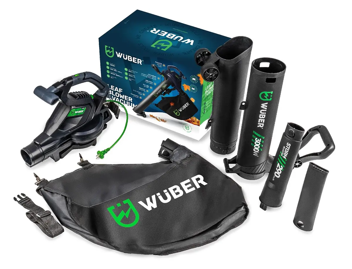 WUBER W43422 Electric Leaf Blower 3000W Photo 7