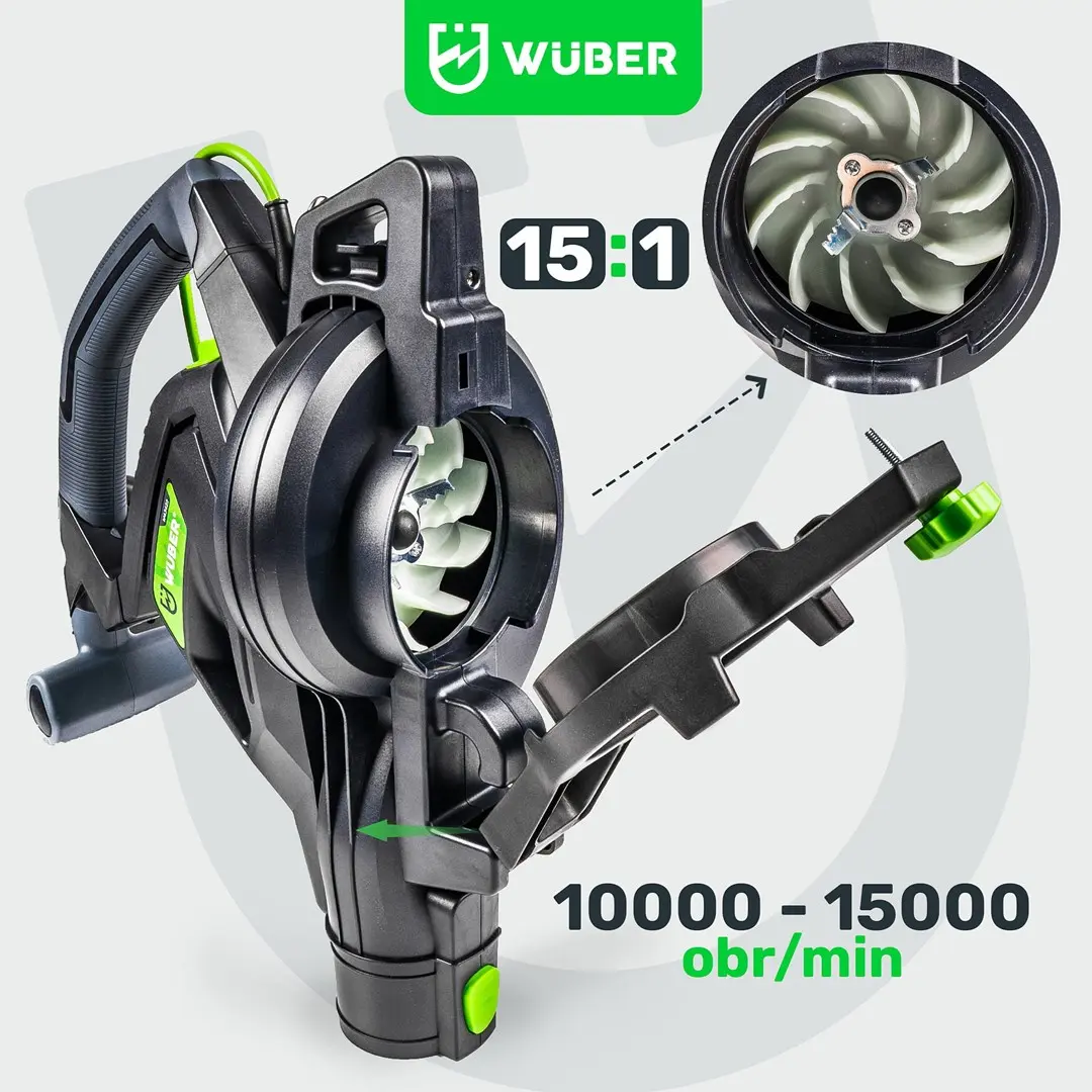 WUBER W43422 Electric Leaf Blower 3000W Photo 17