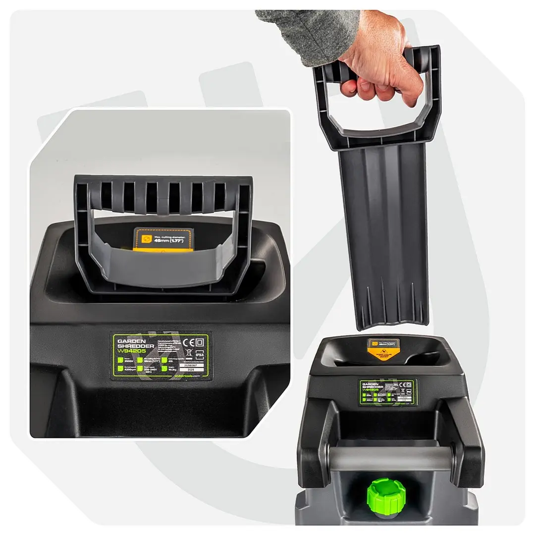 WUBER W94205 Electric Branch Shredder Photo 9