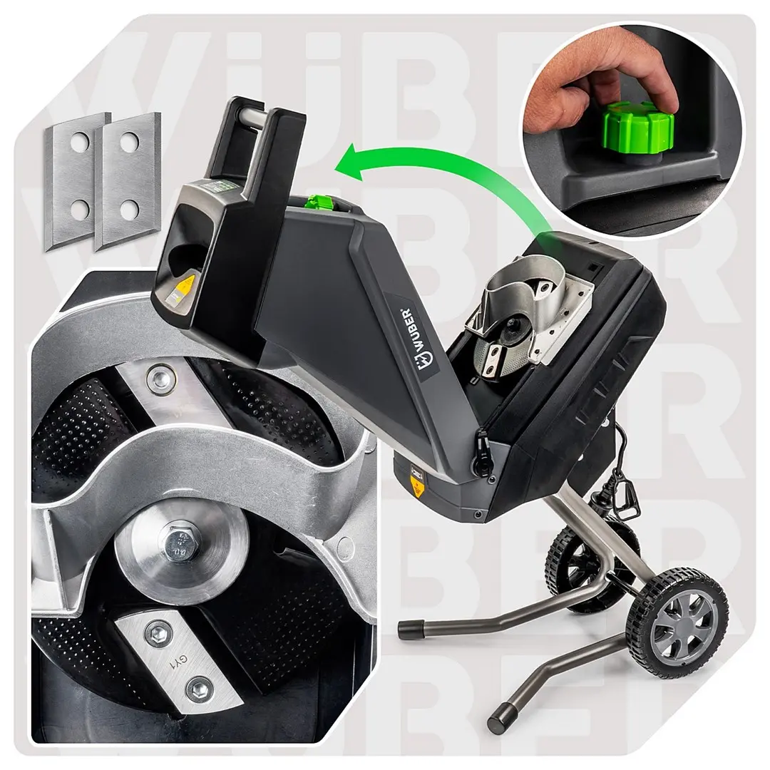 WUBER W94205 Electric Branch Shredder Photo 10
