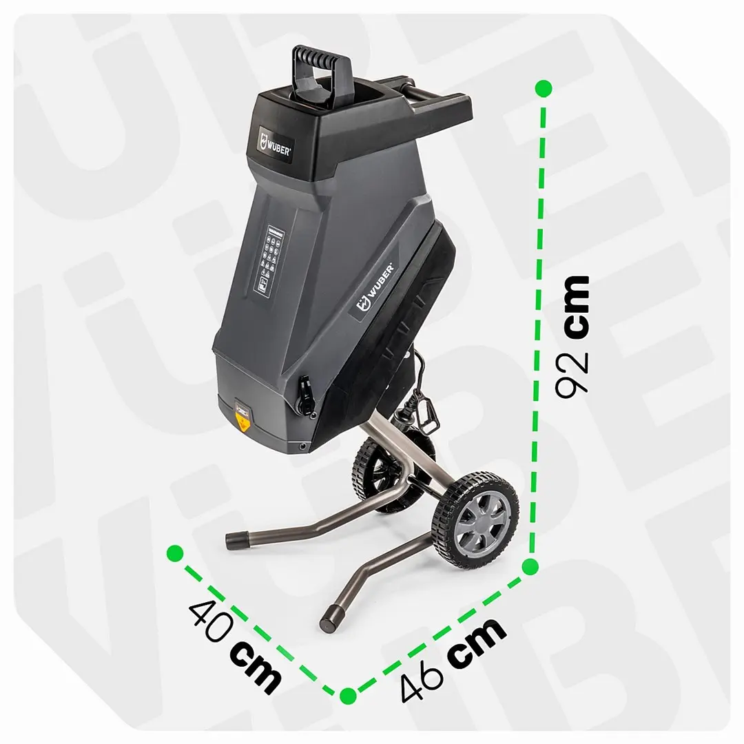 WUBER W94205 Electric Branch Shredder Photo 11