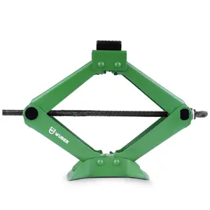 WUBER W22023 Scissor Car Jack 2T Lifting Capacity 120 to 415 mm Operating Range