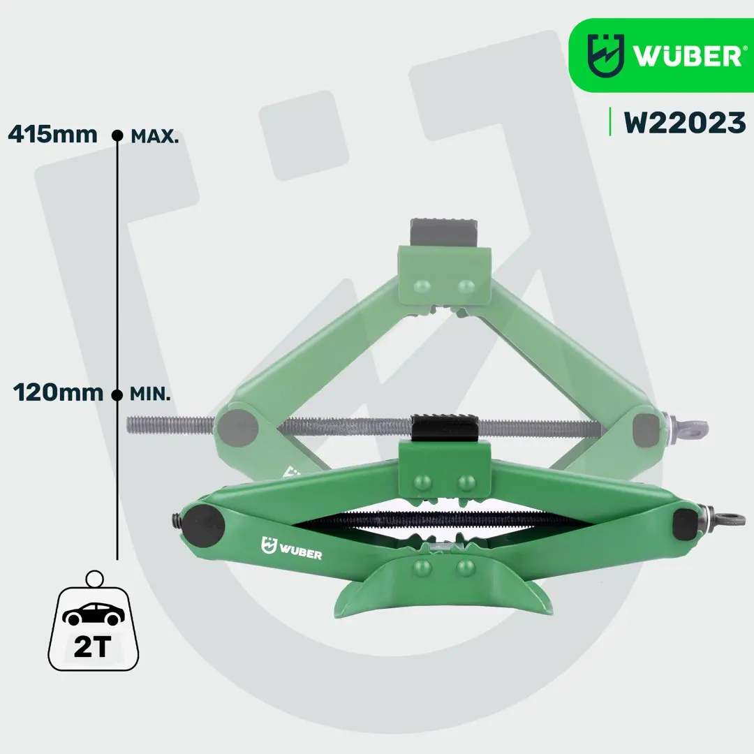 WUBER W22023 Scissor Car Jack 2T Photo 10