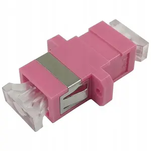 Opti SC/SC multimode OM4 fiber optic adapter AD-SC/SC-MM-OM4
