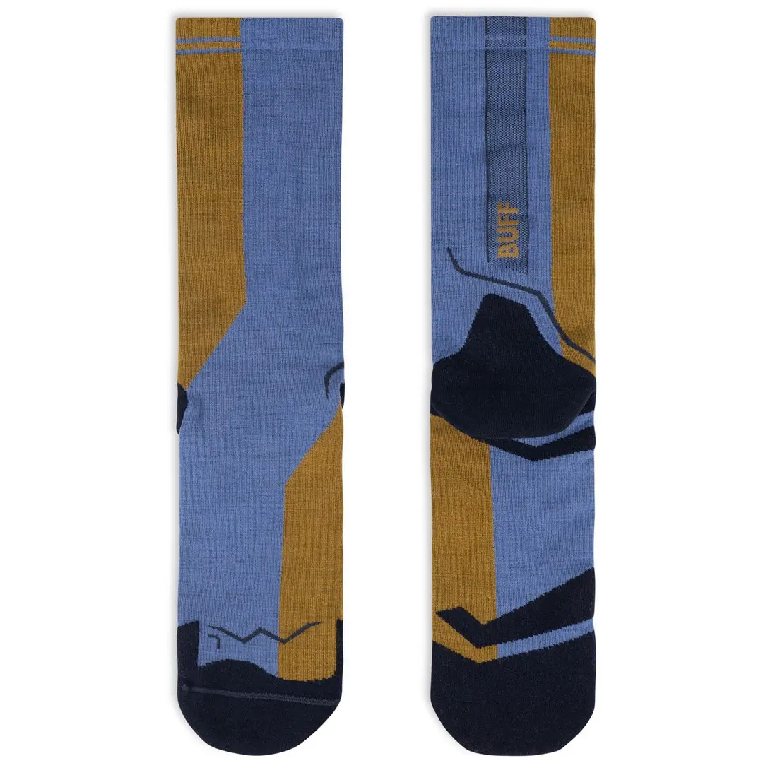 Носки Buff Merino Lightweight Crew Sock LWC4 Blue L Photo 3