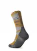 Buff Merino Lightweight Crew Sock LWC2 Umber Khaki L Photo 4